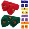 Wrist Support 6 Sets Sports Braces Childrens Badminton Basketball Volleyball Breathable Protective Cover Kidopia Flannel Kiddicap 240122