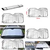 Car Sunshade Applied Foldable Windshield Visor Er Block Front Rear Window Protect Film Sunsn Drop Delivery Automobiles Motorcycles Int Dhkwg