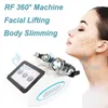 Radio Frequency Skin Tightening 360 Roller RF Machine Wrinkle Removal Face Lifting Body Slimming Fat Weight Loss
