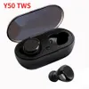 سماعات الرأس 5/10pcs y50 بالجملة اللاسلكية بوتوث سماعات الرأس Gamer Y50 Tws Gamers سماعات الرأس Blutooth Hifi للهاتف بيع يدوي