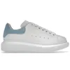 2023 alexander mc queens mcqueen Homens mulheres designer sapatos de plataforma tênis de luxo branco azul Verde camurça de couro mens trainers ao ar livre Jogging Walking