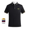 Män polo t-shirt anpassningsbar golf bombre polos 50% bomull daglig smart casual kläder sommar hösten lapel topp personlig