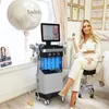 14 W 1 Hydrafacial wielofunkcyjny sprzęt kosmetyczny Diamentowe hydrofalijki głębokie oczyszczanie wodocie