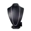 Sterling Sier Miami Cuban Link Chain Necklace 0.5 Mm 22 Inch