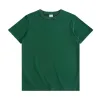 300G Cotton Men Generation T-Shirt Fashion Corean Simple Solid Sleeve Short for Top Summer Summer Tees 210721