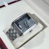 Zegarek na rękę luksusową sukienkę Cirni Automatyczne mężczyzn biznesowy mechaniczny prostokąt ze stali nierdzewnej zegarowe zegarowe ze stali nierdzewnej 2024