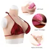 Accessoires de costumes Cosplay Seins Crossdresser Faux Seins pour Transgenre Dragqueen Tranvestismo Sissy Big Boobies Silicone Forme Pezones