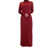 Vêtements ethniques Robe de femme musulmane Robes longues modestes Dames All Match Émirats Arabes Unis Turc Marocain Sous Abaya Islamique pour les femmes