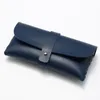 Hurtownia czarnych skórzanych pudełek okularowych PVC Miękkie torby okulary przeciwsłoneczne pudełka na niestandardowe logo