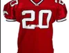 Raro 2604 Red Calgary Stampeders 20 Doug Flutie real Bordado completo College Jersey Tamanho S4XL ou personalizado qualquer nome ou número jerse9072788