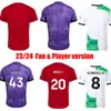 23 24 LiverFpoolC maillots de football version joueur de fan GAKPO DARWIN 2023 2024 Luis DIaz maillots de football MAC ALLISTER Szoboszlai uniforme