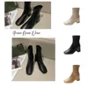 Boots Autumn Winter Party High Heel Knee Lene Syming S Fashion Geneine Leather Sleeve Medium 36-40
