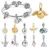 Past op originele Charms Potter kralen Sterling Sier Womens armbanden DIY sieraden cadeau Hot Toys