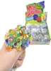 Мягкий шарик размером 6,0 см, разноцветные водяные бусины, сетка, хлюпающий виноградный шарик, антистрессовые шарики, игрушки для снятия стресса, средство для снятия тревоги6305418