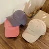 Ball Caps Ins Baseball Cap Women's Korean Style Prosty alfabet szczytowy japoński styl wyglądający na twarz małe, małe słoneczne ochronę przeciwsłoneczną