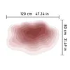 Dywany Mircle słodkie lekkie luksusowe dywany do salonu urocze gradient nieregularny dekoracje sypialni dywanik bez poślizgu mycia duża okolica