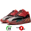 2024 men Casual shoes designers 700 men womens outdoor Black Blue red Yellow Salt Grey mens trainers sports sneakers Tennis shoes big size