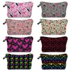 Cosmetic Bags Portable Outdoor Women Creativity Colorful Love Print Toiletry Bag Lipstick Storage Makeup Products Case Organizer