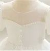 Robes de fille née bébé filles princesse robe de bal enfants pour baptême 1er anniversaire mariage demoiselle d'honneur infantile robes