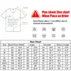 Men's T Shirts Summer T-shirt Large Size For S-5XL White Print Male Tee Shirt Cute Funny Monster Pattern Short Sleeve Tops Man Clothing