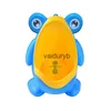 Escabeaux mignon grenouille pot formation urinoir garçon avec amusant visant cible toilette urinoir formateur enfants support vertical pipi infantile enfant en bas âgevaiduryb