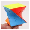 Outros brinquedos Magic Math Cube Irregar Spring Brush Adesivo Espelho Jogo Cilíndrico Quadrado Abs Mtistage Grade Inteligente Cubo Piramide Rin Otdpa