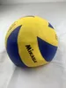 PU wysokiej jakości skórzana siatkówka Miękka siatkówka Miękka siatkówka mocna siatkówka MVA200 Ball Spike Ball Set Fet 240122