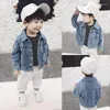 Jackets Zhio Kids Casual Jacket Boys Solice Jeans Coats Fashion Girls Denim Baby Close Children Outerwear TZ149