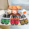 zwart wit rood sandaal tazz Slipper Flip Flop Designer casual schoenen Luxe zomer strand Platte Hak Sliders lederen schoen voor Dames man lopen roze Slide Sandale Mule cadeau