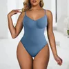 Intimo modellante da donna Compressione addominale Senza soluzione di continuità Modellamento del corpo Gilet di supporto Femminile Dopo il parto Versione migliorata Sculacciate per le donne