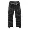 Pantalons pour hommes Mode Casual Hommes Été Armée Style Militaire Pantalon Tactique Cargo Drop ABZ114
