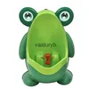 Escabeaux mignon grenouille pot formation urinoir garçon avec amusant visant cible toilette urinoir formateur enfants support vertical pipi infantile enfant en bas âgevaiduryb