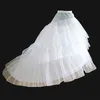 Lager tyll 3 hoops petticoat crinoline för klänningar med bröllop underskirt slip