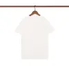 Yaz Men Tişört Tasarımcı Tişörtler Erkekler Kadın Moda Düz Renkli Mektup Baskı Grafik Tee Sıradan Minimalist Rüzgar Kısa Kollu Üst Trendi Gevşek Pamuk Tee