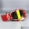 Kayak Goggles motokros rüzgar geçirmez erkekler bisiklet scooter antifog uV koruma açık mtb mx motosiklet yarış gözlükleri maskesi 240115 drop de dhfsz