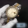 Automatiques mécaniques pour hommes montres 41 mm Centraves en acier inoxydable Femmes Diamond Lady Watch Imperproof Luminalwarchs Gifts
