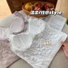 Débardeurs pour femmes Gilet à col en V avec coussinets de poitrine plissés bulles incrustées de tuiles bébés sous-vêtements sexy mince dentelle beauté dos slip top camisole