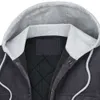 Men's Cotton Jacket New Hooded Long Sleeved Cotton Thickened Multi Pocket Warm Cotton Jacket For Men