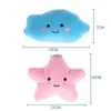 Pluszowe lalki 1PC Mini Star Cloud Soft Plush, brzmią zabawka Kolorowa pluszowa wypchana lalka Pet Piet Pies Toy dla dzieci Dziewczyny