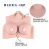 Silicone Breast Fake Boobs for Little Women Cosplay Crossdresser Transvestite Sissy Artifical Huge Chest