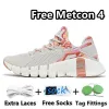 2024 Free Metcon 3 4 Chaussures de course Hommes Femmes Plateforme Chaussure Fer Gris Désert Sable Université Or Triple Noir Léopard Huarache Hommes Femmes Baskets Sport Baskets