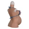 Costume Accessories Cosplay Soft 4-9 Month Silicone Fake Pregnant Crossdresser Belly Faux Ventre Grossesse De 3 A 9 Mois