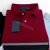 Polo ricamata di marca nuova estate Uomo caldo di alta qualità Manica corta da uomo traspirante Top Business Casual Polo-shirt pony lettiera cavallo