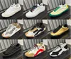 Luxury Brand Casual Shoes Designer Letter Men Shoes High Quality Women Fashion and Comfortable Calf Leather Breathable Low Top DolGab Outdoor Sports Walking Shoes