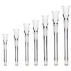 2PCS 2/2.5/3/3.5/4/4.5/5/5.5 inch 14mm to 14mm Diffused Downstem glass bong Adapter accessory