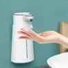 Dispensador de sabão líquido 400ml dispensadores automáticos carregamento usb máquina de lavar mão inteligente 2 engrenagens touchless para escritórios domésticos