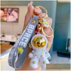 Party Favor Astronaut Key Chain Cute Cartoon Doll Male And Female Couple Bag Soft Car Pendant Hine Gift Drop Delivery Home Garden Fest Dhjy2