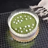 Stampi da forno Mousse Torta Bordo Anello Trasparente Circonda Duro PET Dessert Strumento fai da te