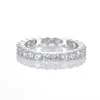 Кольца кластера женские S925 серебро изумруд выращенные в лаборатории драгоценные камни муассанит роскошное блестящее кольцо звездный свет вечерние украшения Weddnig