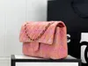 Borsa di design – sac à main en laine tissée, tendance 2024, chaîne polyvalente à carreaux, portée diagonale, sac à bandoulière unique pour femmes